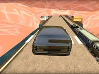 image bg Train vs Super Car Racing Game