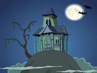 image bg Haunted House Hidden Ghost