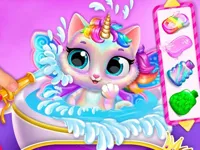 image bg My Unicorn Cat Princess Caring
