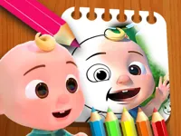 image bg Cocomelon Coloring Book