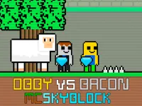 image bg Obby vs Bacon MCSkyblock