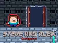 image bg Steve and Alex Dungeons