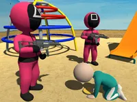 image bg Squid Game Dalgona Candy 3D