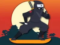 image bg Lava And Ninja Skateboard